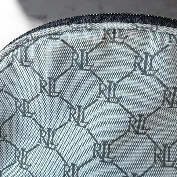 Ralph Lauren VINTAGE Monogram Cosmetic Bag - Picture 5 of 7